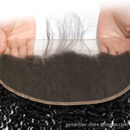 360 Peruvian 12 A  Brazilian   human hair 3 body wave Indian  kinky straight  bundles and closure